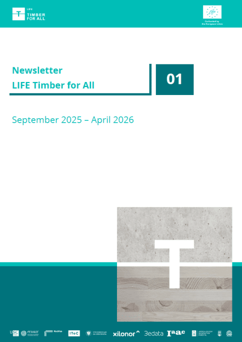 First LIFE Timber for All newsletter: September 2025–April 2026