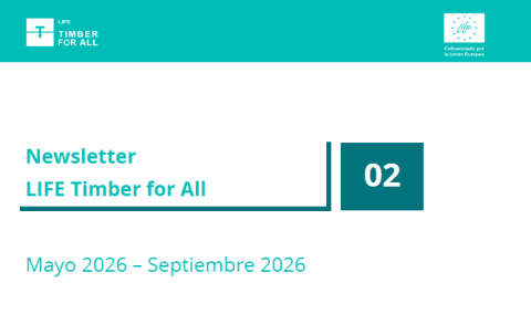 LIFE Timber for All reúne sus avances de los últimos meses en una nueva newsletter