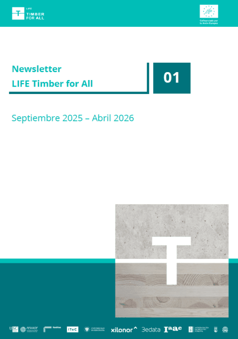 Primera newsletter de LIFE Timber for All: septiembre 2025-abril 2026