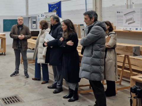 PEMADE muestra los avances de LIFE Timber for All en una visita institucional