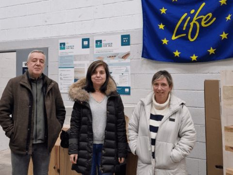 Ezcurra + Ouzande conoce los avances de LIFE Timber for All
